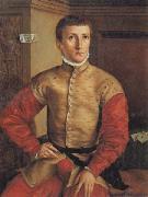 PENCZ, Georg Portrait of a Young Man oil
